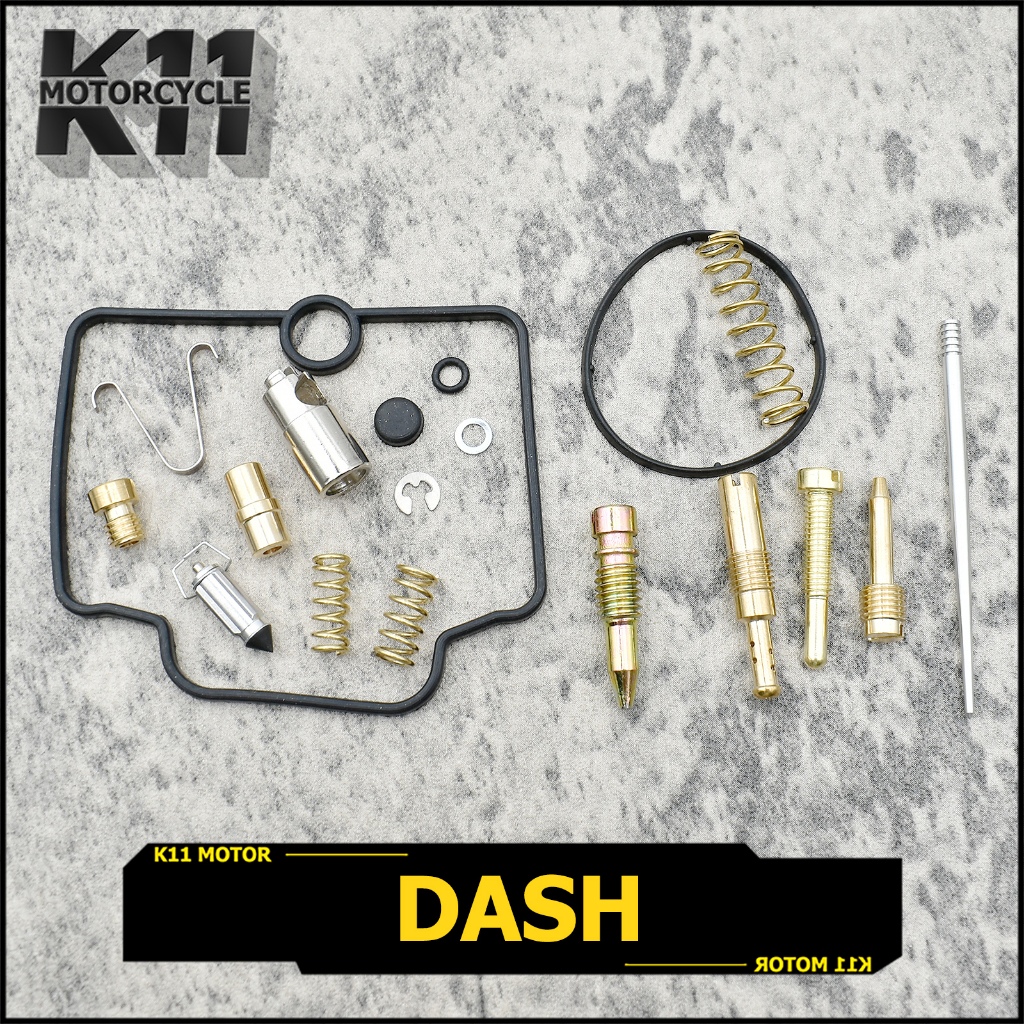 ชุดซ่อมคาร์บู Dash ซ่อมคาร์บูเรเตอร์ ครบชุด สินค้าโรงงาน อย่างดี ตรงรุ่น ใส่แทนเดิมได้ จัดให้เร็ว