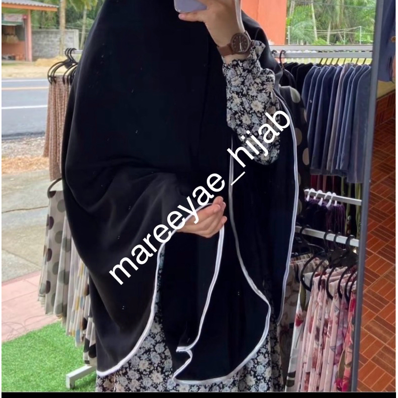 ผ้าคลุมกุลยะห์กุลขาว 2XL