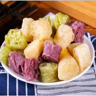 เส้นรากบัว ผัก4สี นุ่ม หนึบ ทานกับหม่าล่าหม้อไฟ หรือ นำมายำ …