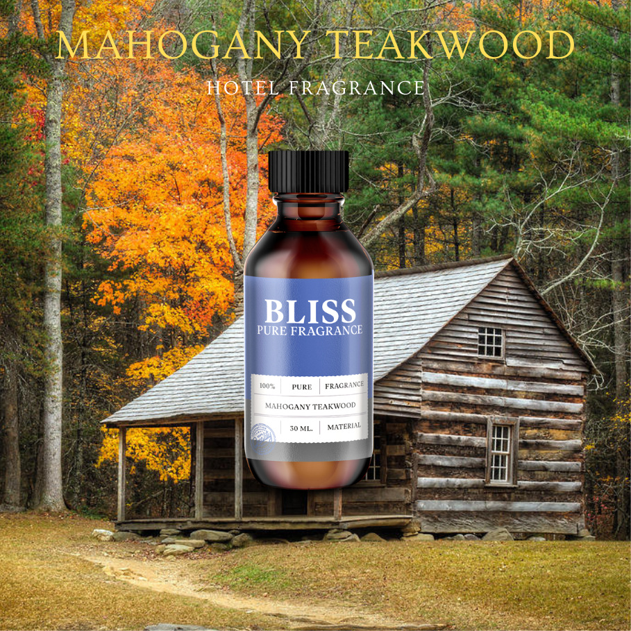 หัวน้ำหอม กลิ่น MAHOGANY TEAKWOOD 🏡🌳 ขนาด 30 -100 ml. - BLISS