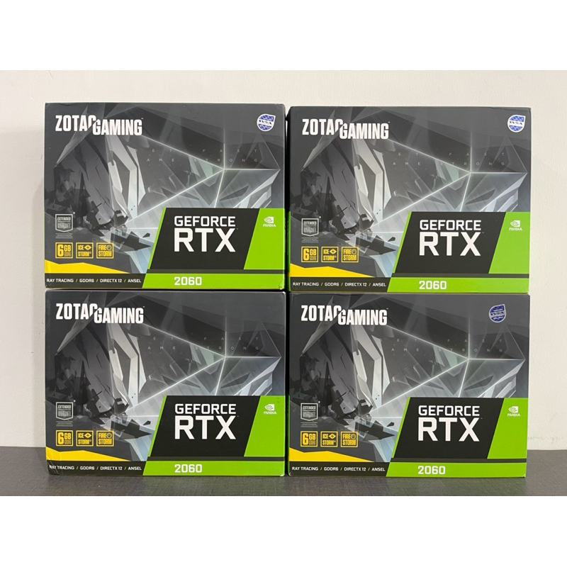 VGA (การ์ดแสดงผล) ZOTAC GAMING GEFORCE RTX2060 - 6GB GDDR6 (มือสอง) ประกันร้าน 3เดือน
