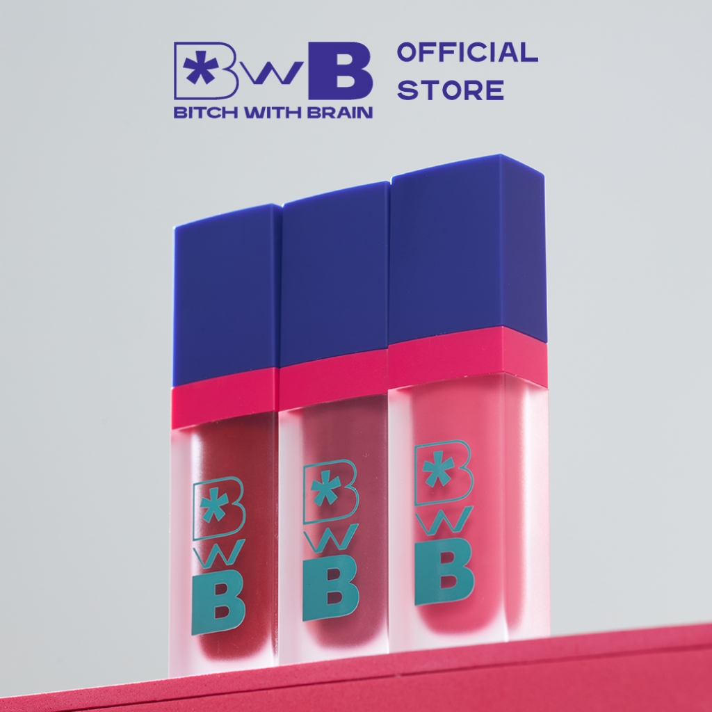 (3สีใหม่) BWB Friendly Matte Lip Cream BYE BYE MY X