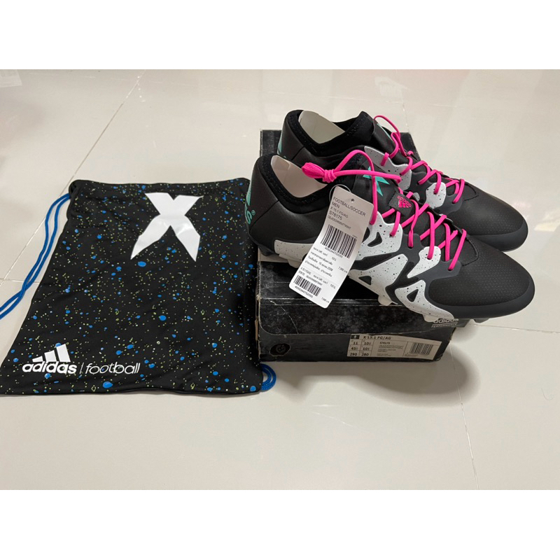 Adidas X15.1 FG/AG ตัวTop มือ1 อุปกรณ์ กล่อง ถุง Size 11us 10.5uk 29cm 45eur