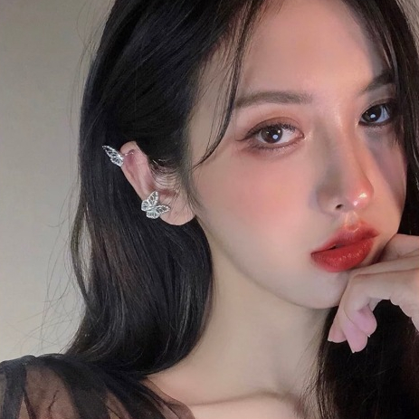 รหัส 27 ต่างหูเอียร์คัพ ต่างหูคล้องหู ต่างหูไม่ต้องเจาะ