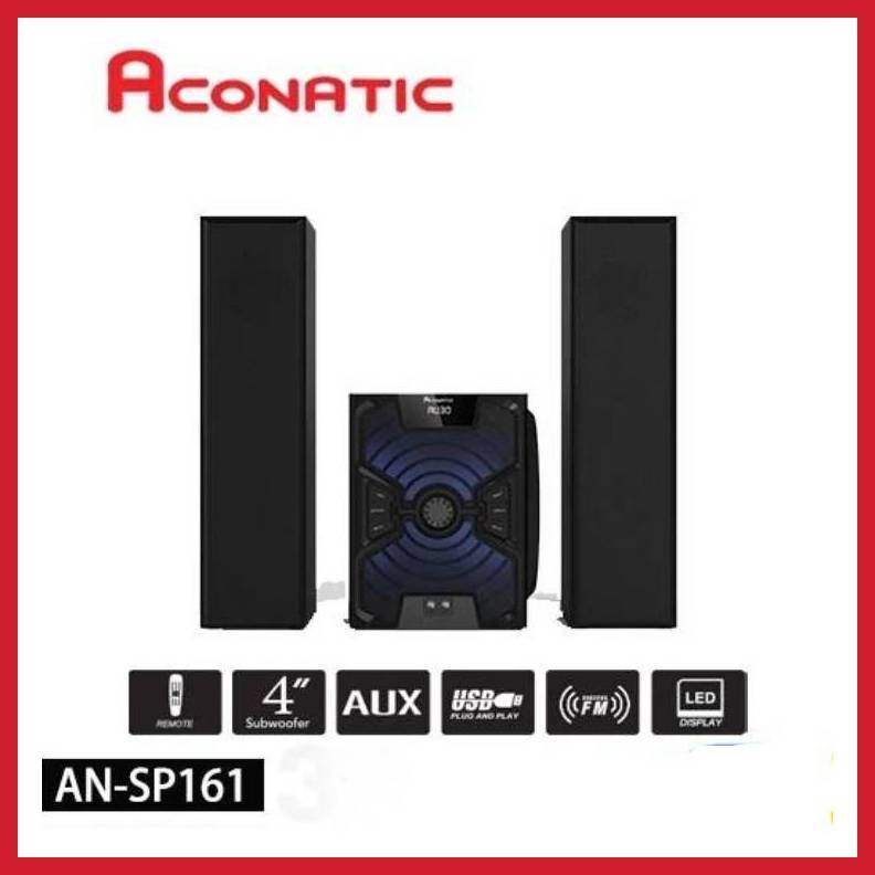 Aconatic ชุดลำโพง มินิโฮมเธียเตอร์ รุ่น AN-SP161 (รับประกันศูนย์ 6เดือน)