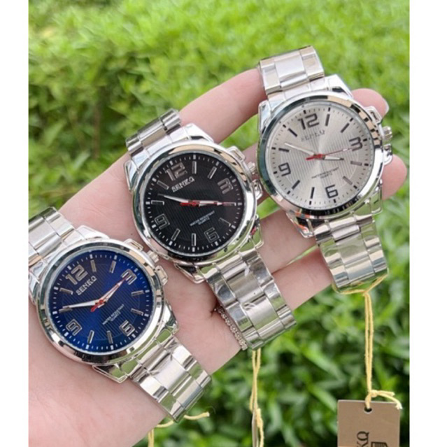 SENKQ ขนาด 42mm รุ่นใหม่ ของแท้พร้อมส่งจากไทย นาฬิกากันน้ำ