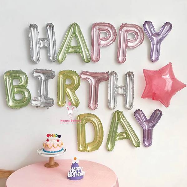 [มีส่งด่วน] ลูกโป่งฟอยด์ รูปหัวใจ 18 นิ้ว สีหวานลูกแก้ว สำหรับตกแต่งงานปาร์ตี้วันเกิด ส่งจากไทย - รูปที่ 5