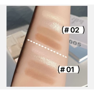 V-shop2 กล่องเหลือง ไฮไลท์และคอนทัวร์พาเลต คอนทัวร์เฉดดิ้งและไฮไลท์ ไฮไลท์หน้าพุ่ง สวยเป๊ะ สีธรรมชาติ ทนทานตลอดเวลาH091