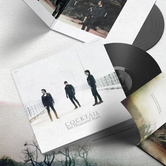 แผ่นเสียง​ LP Cocktail อัลบั้ม Ten Thousand Tears แผ่นซีล ใหม่ ( รันนัมเบอร์​ ) / 2LPs