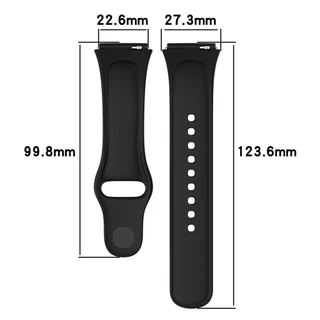 สายนาฬิกาข้อมือ ซิลิโคนนิ่ม แบบแข็ง สําหรับ Redmi Watch 3 Redmi Watch 3 Lite Xiaomi Redmi Watch3 active