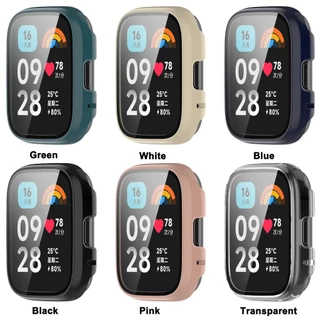 สายนาฬิกาข้อมือ ซิลิโคนนิ่ม แบบแข็ง สําหรับ Redmi Watch 3 Redmi Watch 3 Lite Xiaomi Redmi Watch3 active