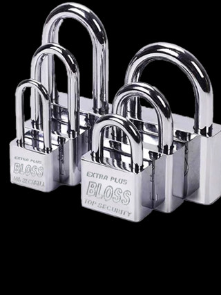 NEMOSO BL0SS แม่กุญแจล็อค พร้อมลูกกุญแจ 3 ดอก สีเงิน สีทอง 3…