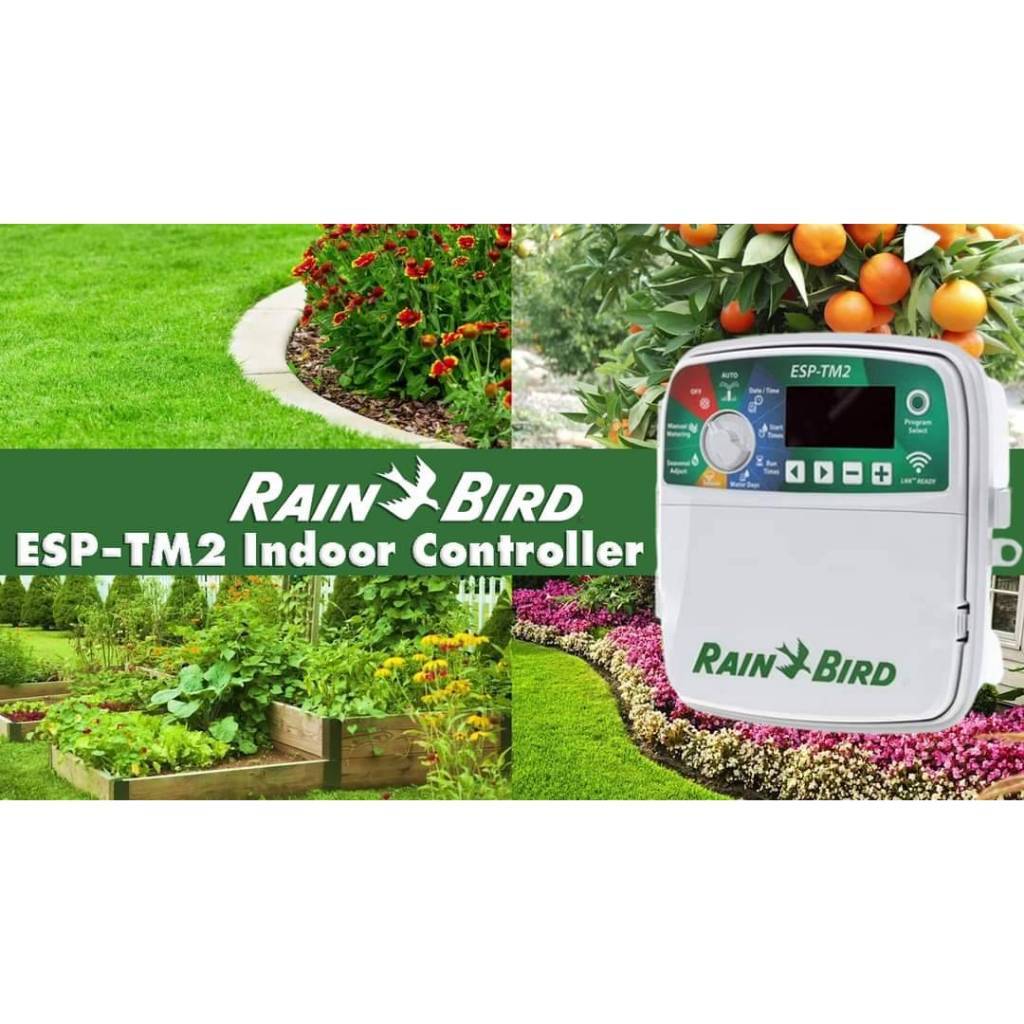 ตู้ควบคุมระบบรดน้ำอัตโนมัติ ขนาด 6 สถานี ยี่ห้อ Rain Bird รุ่น ESP-TM2