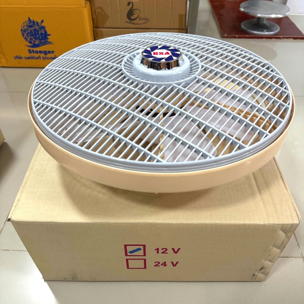 พัดลมรถตู้ พัดลมรถบัส พัดลมสิบล้อ ใช้กับรถได้ทุกชนิด ยี่ห้อ BSA ของแท้ - รูปที่ 3