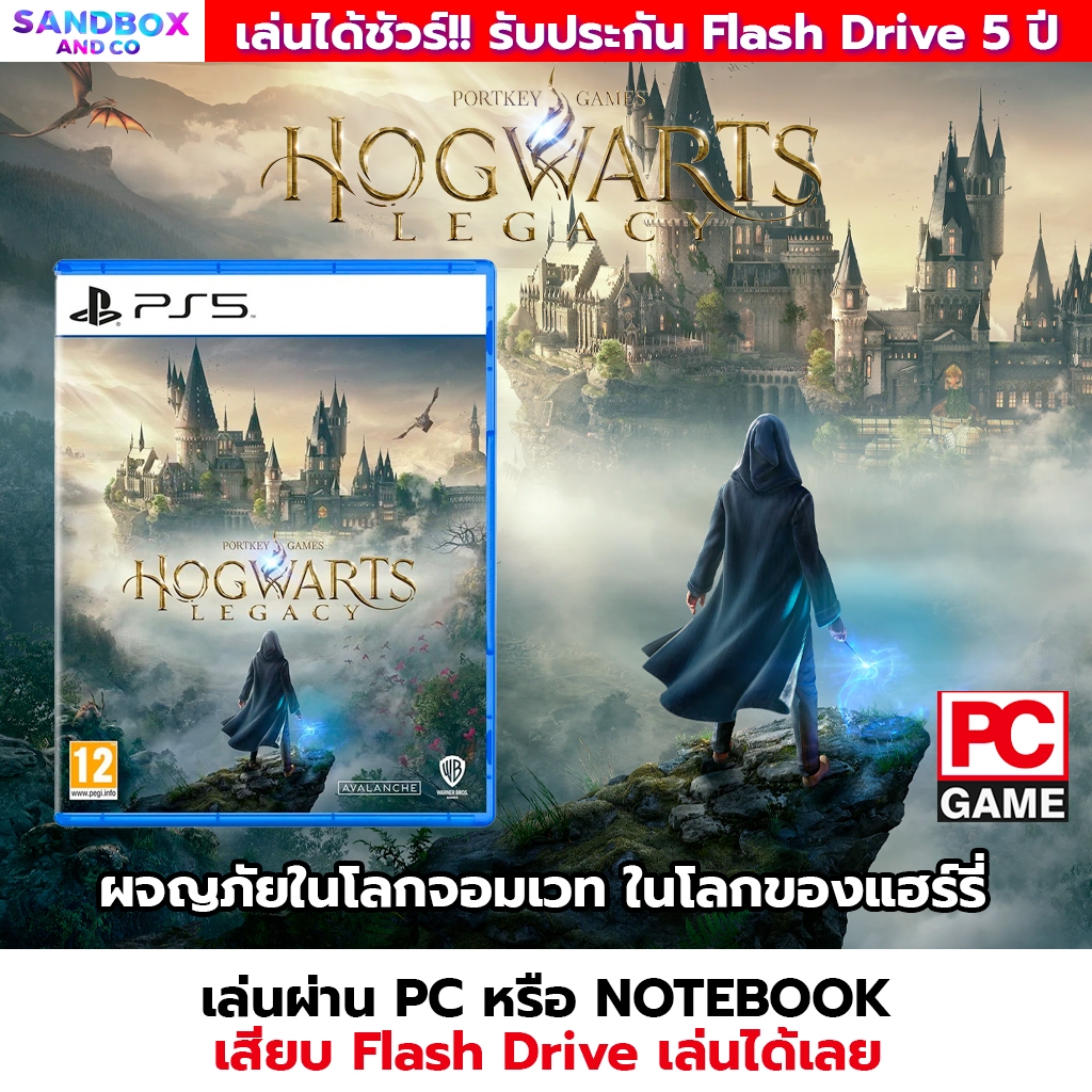 เกมคอม Hogwarts Legacy Deluxe Edition เกมส์ pc เกมส์คอมพิวเตอร์ USB แฟลชไดร์ฟ เล่นเกมในคอม ไม่ต้องติ