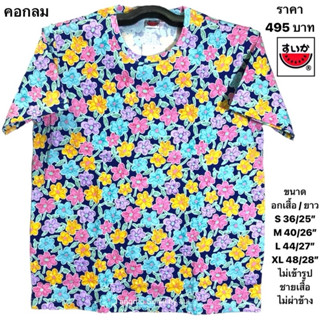 เสื้อยืดแตงโมคอกลมโปเชี่ยล