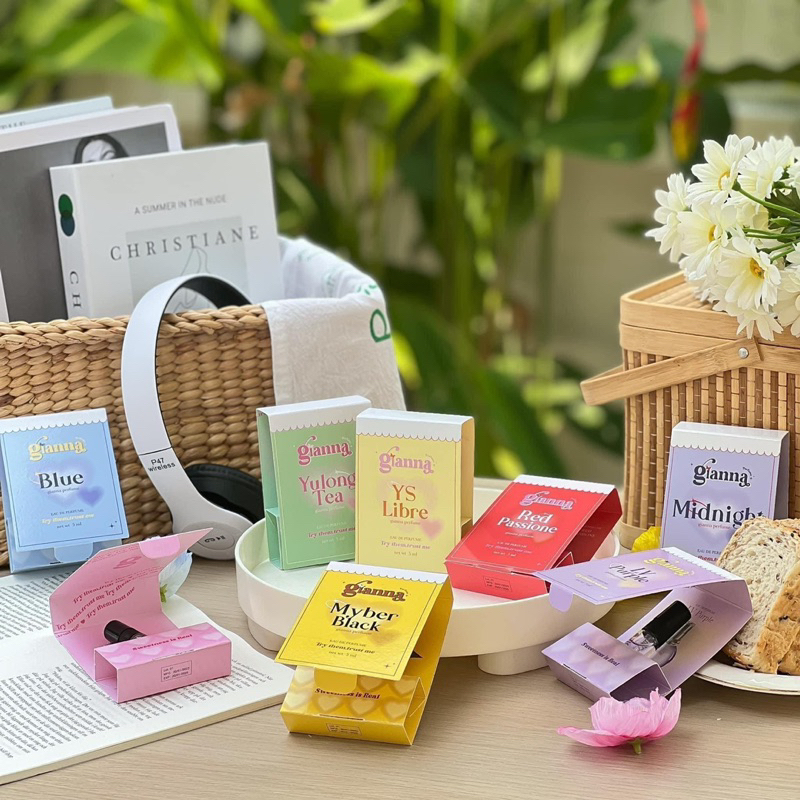 ของแท้ พร้อมส่ง Gianna Perfume [5 ml.] เทสเตอร์น้ำหอม น้ำหอมพกพา น้ำหอมจิอันน่า
