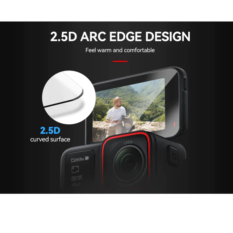 Telesin Tempered Film for Insta360 Ace Pro ฟิล์มกันรอย thumbnail 7