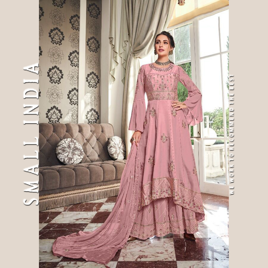 {**ส่งฟรี**} SMALL INDIA 🌺 Wedding Wear Premium Suit Set ชุดเซ็ทเสื้อกางเกง 🌺 Women Suit Set