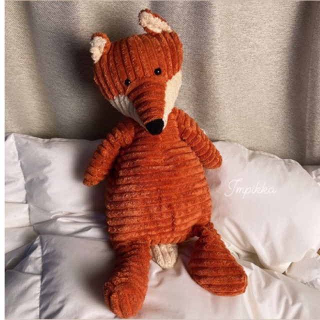 ( USED LIKE NEW ) ตุ๊กตา จิ้งจอก FOX Jellycat 𓍯ลิขสิทธิ์แท้ From Japan 🇯🇵