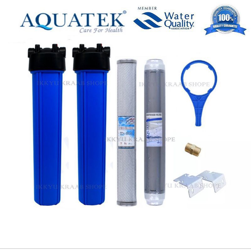 AQUATEK USA เครื่องกรองน้ำใช้ 20 นิ้ว