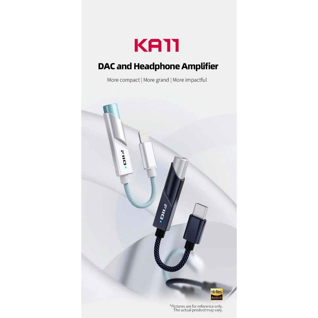 FiiO JadeAudio KA11 ตัวถอดรหัสและขยายสัญญาณเสียง ชิป DAC CS43131 thumbnail 3