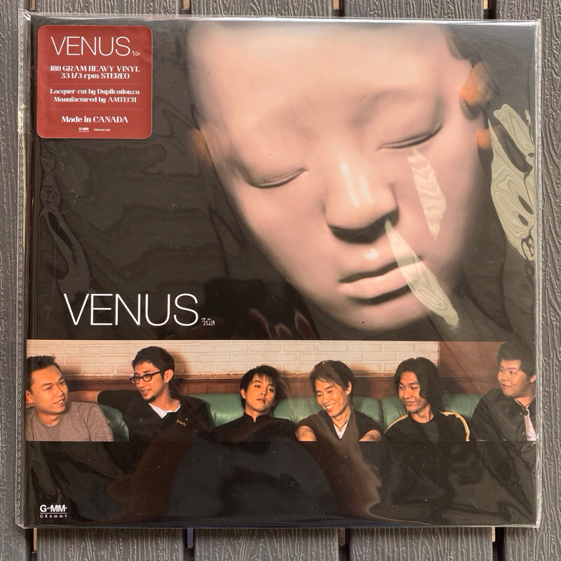 1 LP Vinyl แผ่นเสียง ไวนิล Venus - Venus (มุมบุบเล็กน้อย)