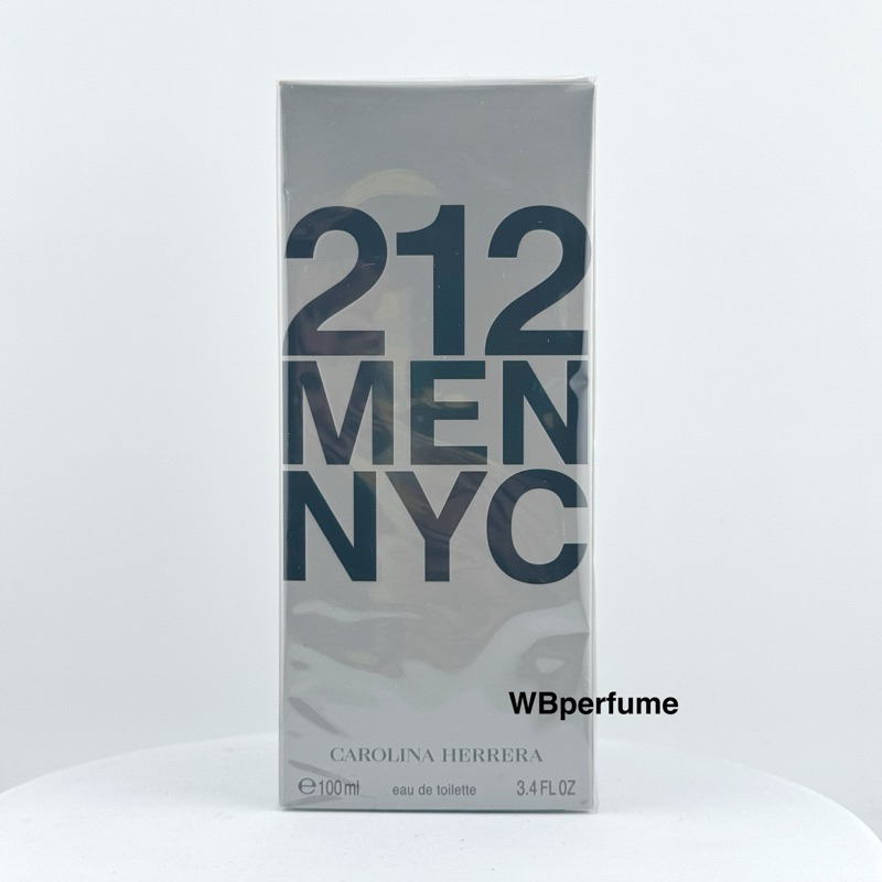 น้ำหอมแท้100% Carolina Herrera 212 Men NYC EDT 100 ml.