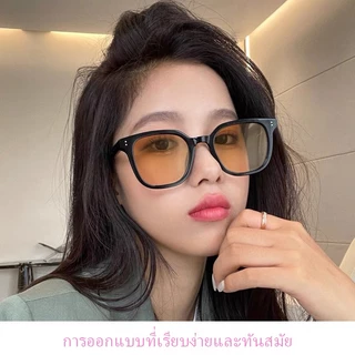 [พร้อมส่งจากไทย]แว่นกันแดดแฟชั่น ความรู้สึกขั้นสูงที่ไม่อาจต้านทานได้ บุคลิกภาพแฟชั่น มีหลายสีให้เลือก