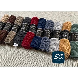 พรมเช็ดเท้าตัวหนอนเล็ก นุ่มพิเศษ ซับน้ำ แห้งไว 40x60 CM. By Cotton House