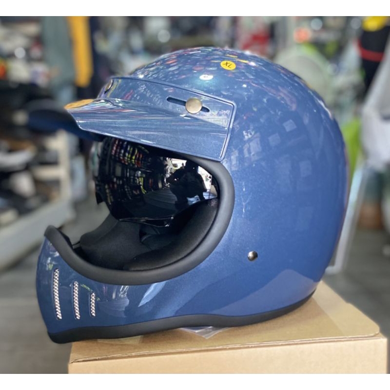 หมวกกันน็อคทรงวินเทจ ZEUS  ZS-916D