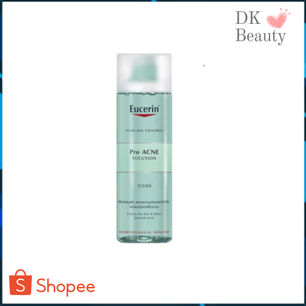 [008] ยูเซอริน โปรแอคเน่ โทนเนอร์ เช็ดหน้าลดสิว Eucerin Pro ACNE SOLUTION TONER 200ml