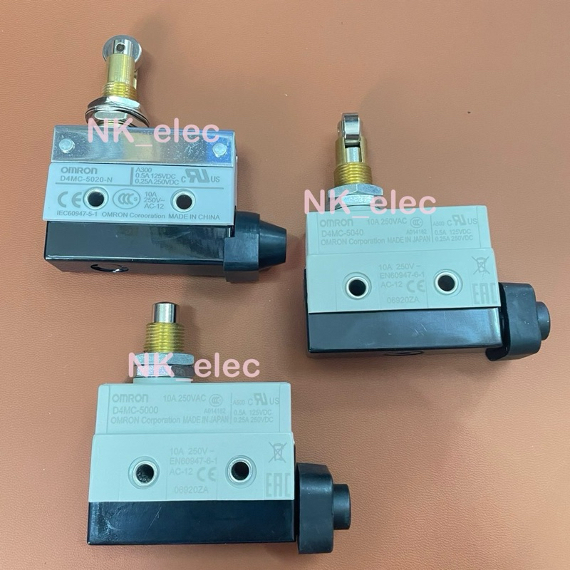 LIMIT SWITCH OMRON D4MC-1000 D4MC-2000  D4MC -2020 D4MC-5000  D4MC-5020-N D4MC-5040 ส่งในไทย