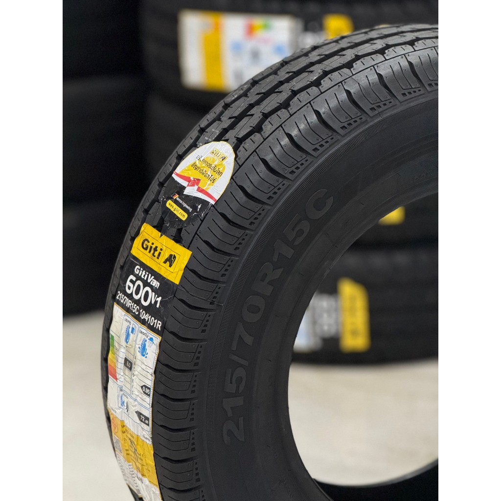ยางรถกระบะGiti รุ่น VAN600 ทนทานสูง 175R14C 185R14C 195/R14C 205/70R15C 215/70R15C 215/70R16C 215/75