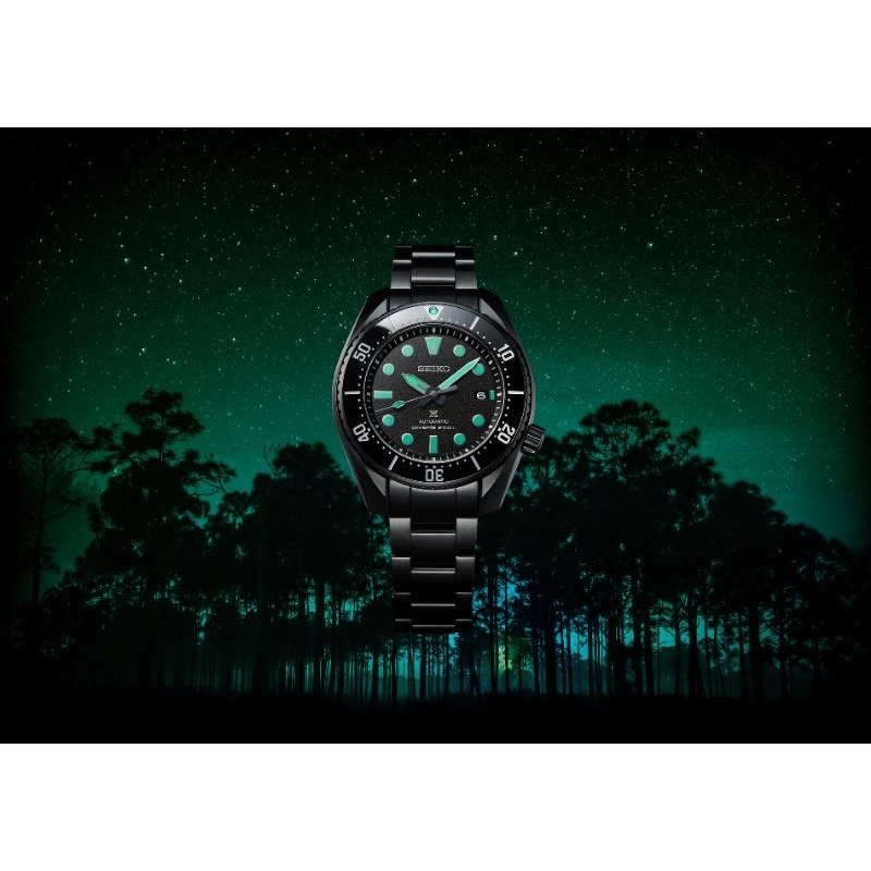 (สินค้า​พร้อม​ส่ง) นาฬิกา SEIKO รุ่น​ Prospex The Black Series Diver's Limited Edition รหัส SPB433J1 ป้าย​ KINGPOWER