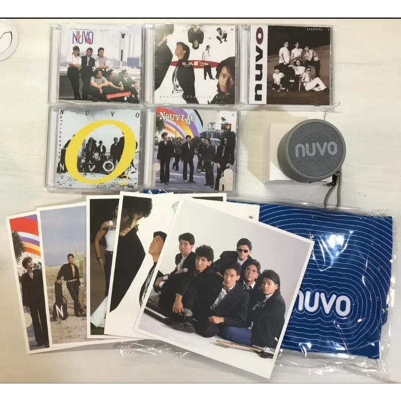 ซีดีเพลง cd music Box Set The Best of Nuvo Collection CD นูโว 5 Album