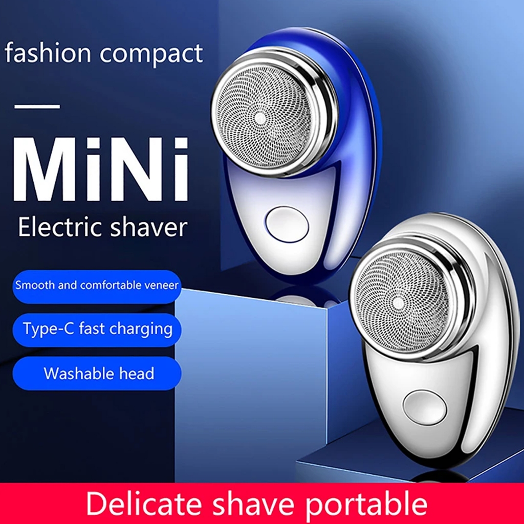 FH061 เครื่องโกนหนวดไฟฟ้า แบบพกพา ขนาดเล็ก มีดโกนมินิ โกนได้ทั้งเปียกและแห้ง ชาร์จ USB