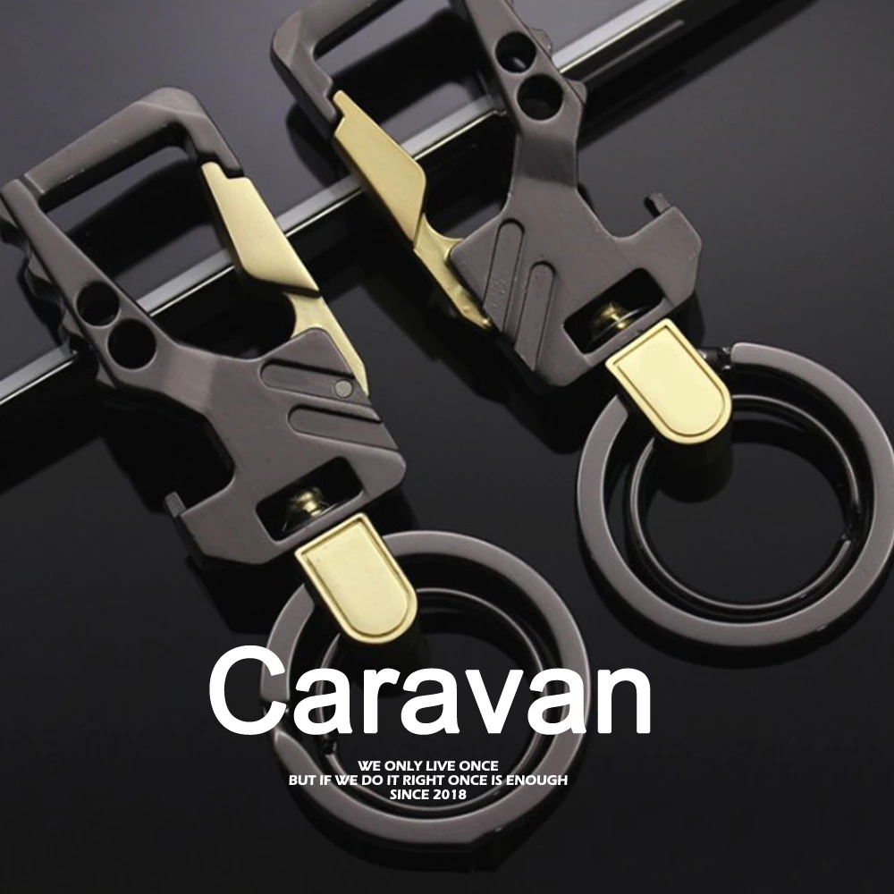 Caravan Crew ที่เปิดขวด Key Chain สปินเนอร์ พวงกุญแจรถยนต์ บ้าน พวงกุญแจห้อยกระเป๋า