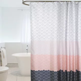 Bathroom curtain ม่านหนา พรมห้องน้ำ กันน้ำ กันแอบมอง 2ม.x2ม มีหลากหลายรูปแบบ