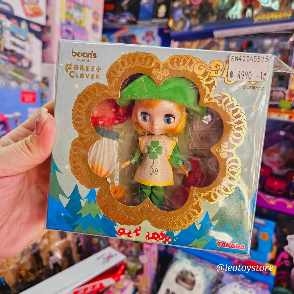 RARE 4" inches TAKARA Petite Blythe Doll Toy JAPAN ตุ๊กตาบลายธ์ Forest Clover ตุ๊กตาบลายธ์ ฟลอเรส คโลเวอร์
