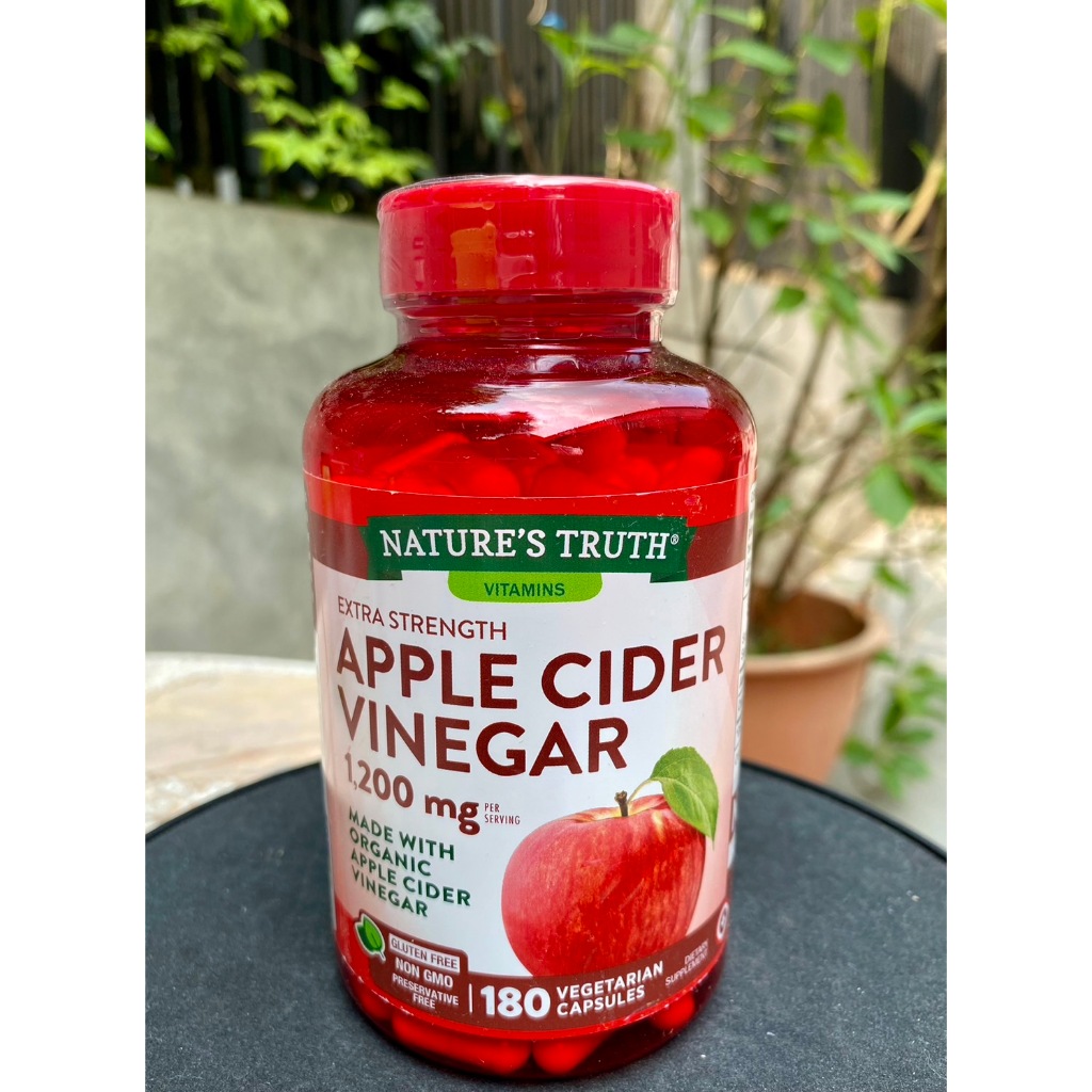Nature's Truth Apple Cider Vinegar 1200 mg., 180 Capsules