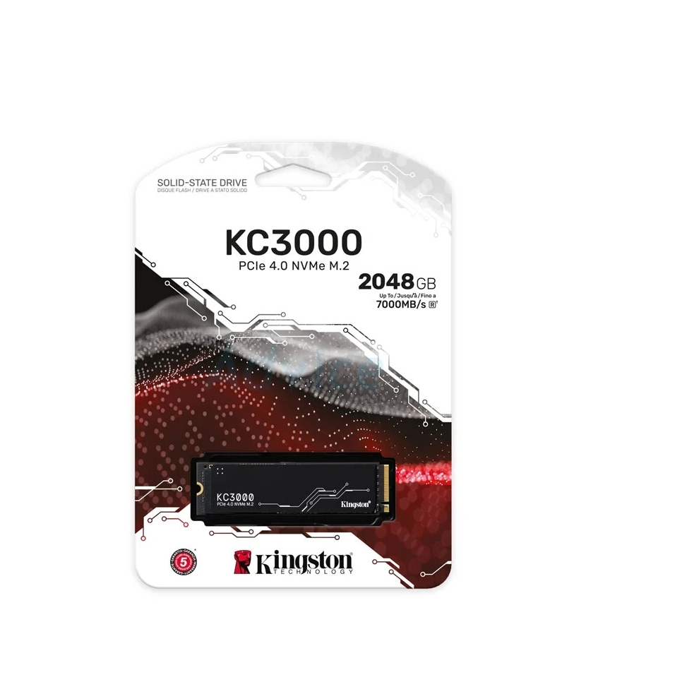 2 TB SSD M.2 PCIe 4.0 KINGSTON KC3000 (SKC3000D/2048G) NVMe