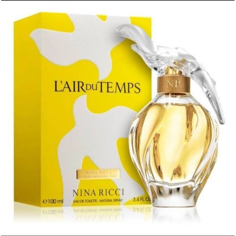 น้ำหอมผู้หญิง Nina Ricci L'Air Du Temps edt 100 ML. ของแท้ 100%