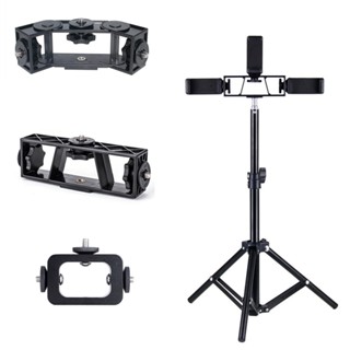 [พร้อมส่ง] ท่อนต่อแยก3หัว สำหรับอุปกรณ์ถ่ายภาพ หัวหนีบมือถือ…