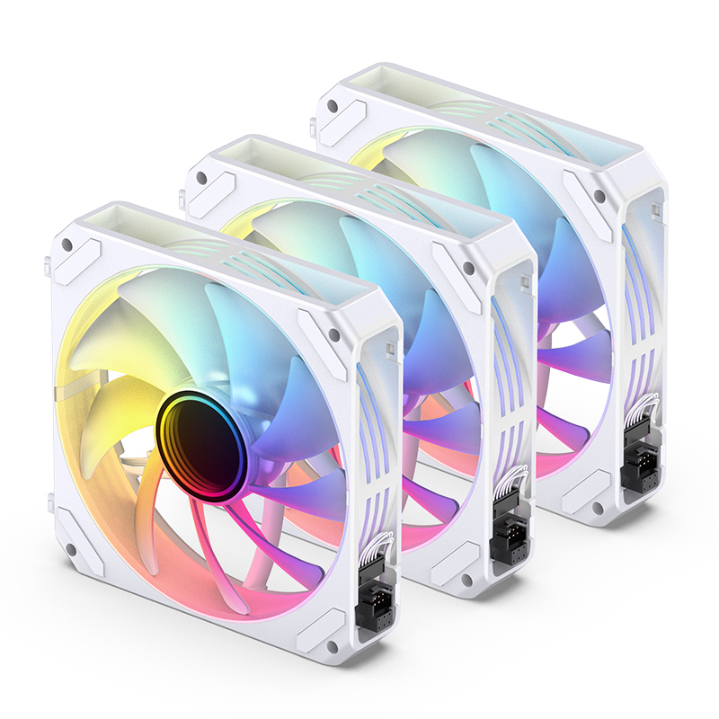 พัดลมเคส JONSBO ZG-120W 3 IN 1 PC
