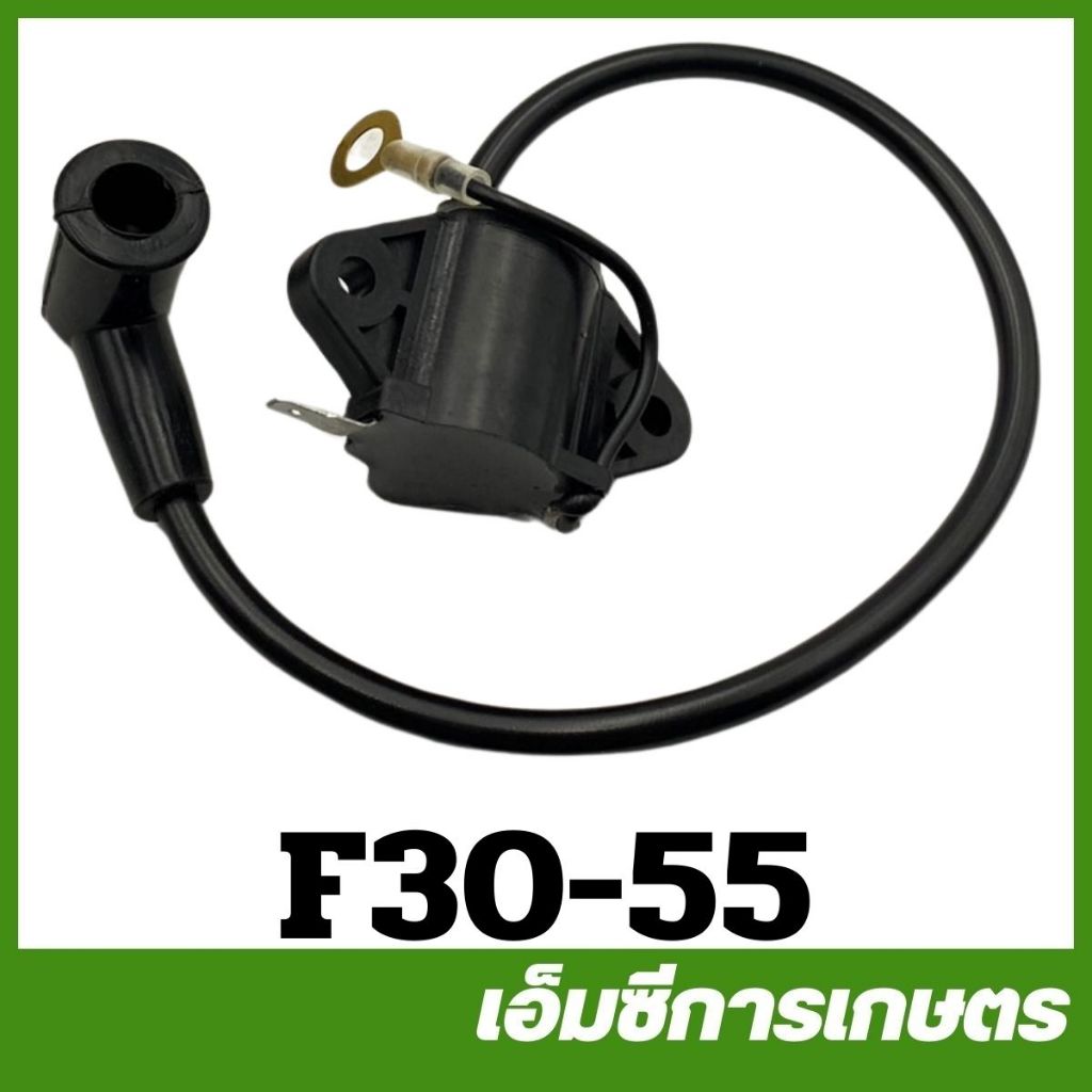 F30-55 อะไหล่ คอยล์ไฟ 1 ตัว คอยล์ไฟ (เฉพาะตัวนอก) F30  เครื่องหว่านปุ๋ย พ่นลม 3 แรง