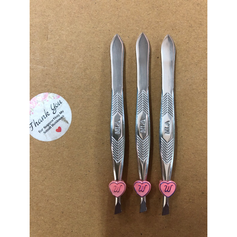 แหนบสเตนเลสใช้ถอนขนดึงหนวดถอนคิ้วได้เหมาะมือชิ้นละ19บาท