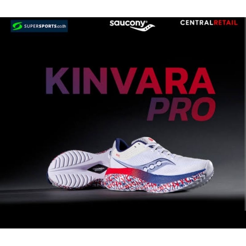 Saucony Kinvara Pro woman's Running Shoes ขาว