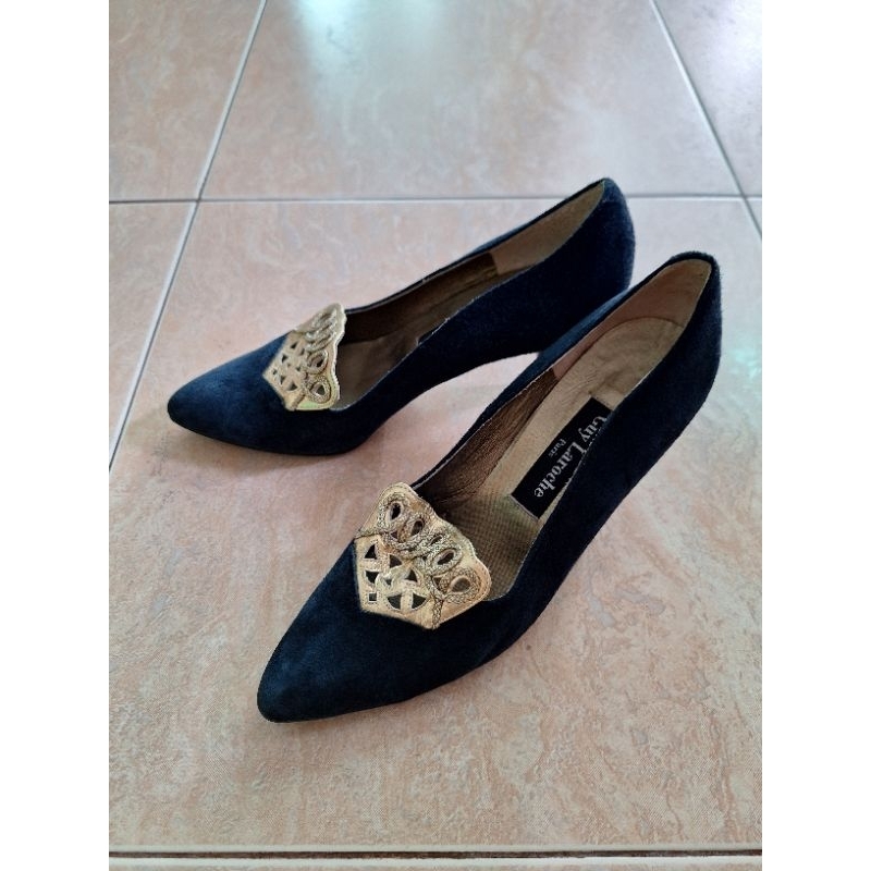 รองเท้าส้นสูง Guy Laroche Paris, Made in Japan (*มือสอง*) Size 37.5