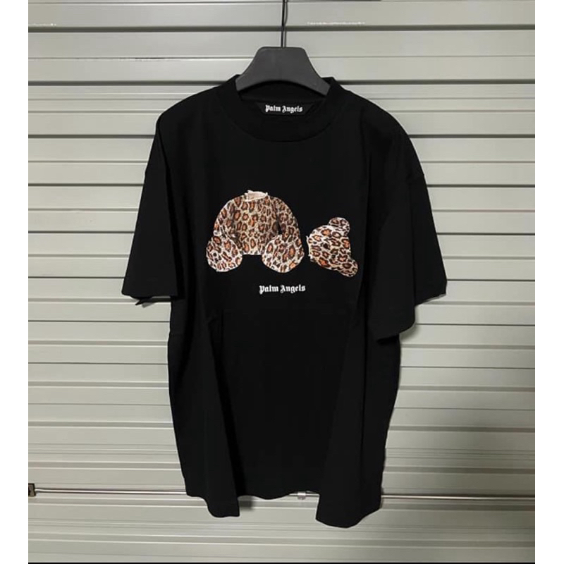 แท้ Palm Angels Leopard Bear T-Shirt